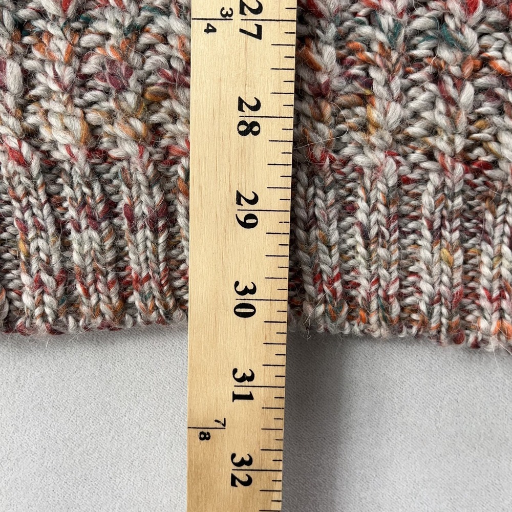Marine Layer Ontario Cardigan Sweater Women Small Rainbow Marl Chunky Knit - Picture 14 of 14